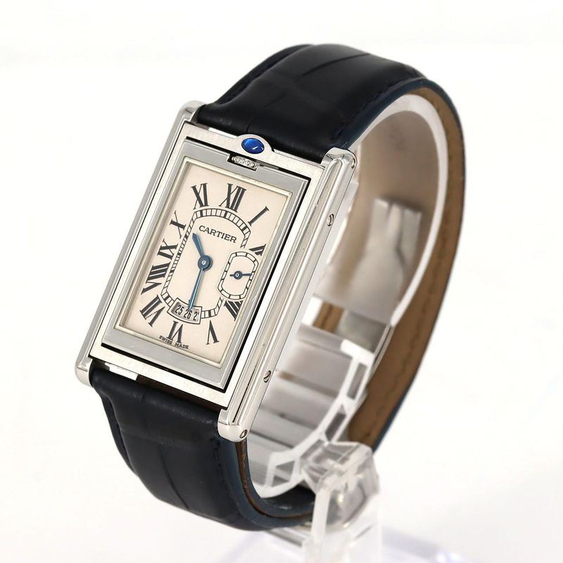 Cartier Tank Vasculante LM W1016055 SS Quartz