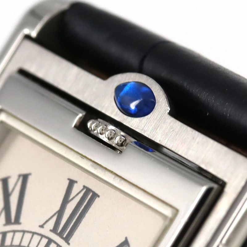 Cartier Tank Vasculante LM W1016055 SS Quartz
