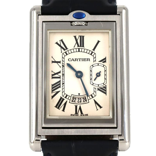 Cartier Tank Vasculante LM W1016055 SS Quartz