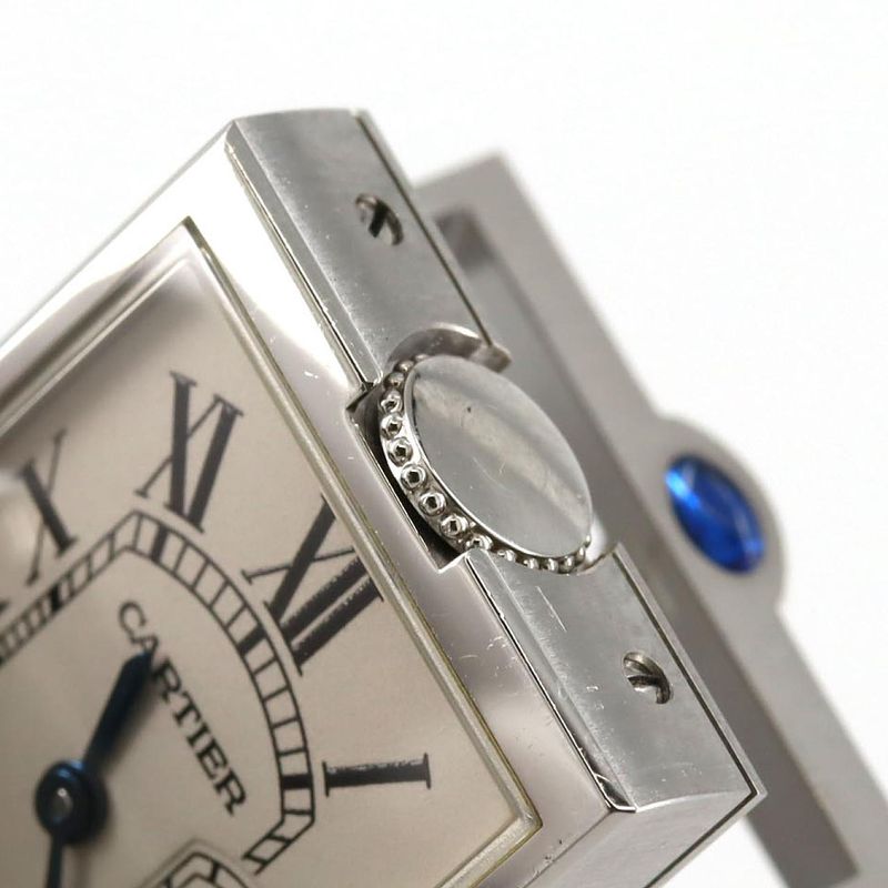 Cartier Tank Vasculante LM W1016055 SS Quartz