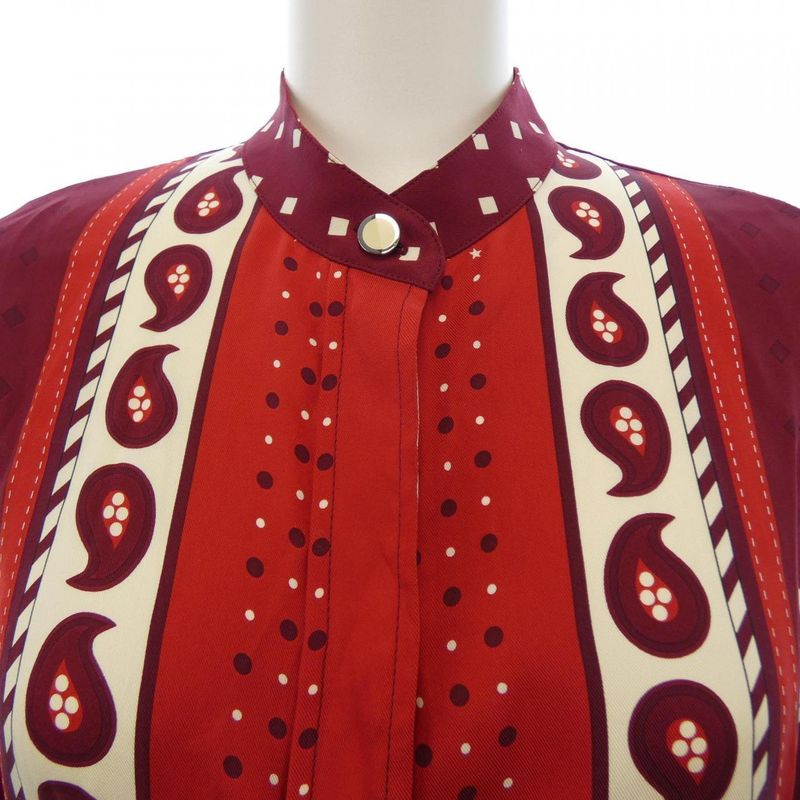 Hermes Harnais DE COUR 2h0522du Twill Raine Dress