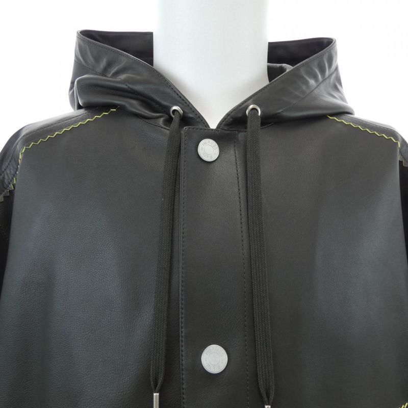 Hermes *31-5004 Leather Jacket