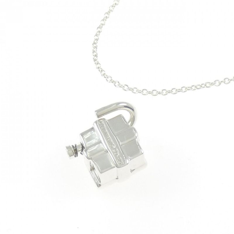 Tiffany & Co Bow Box Necklace
