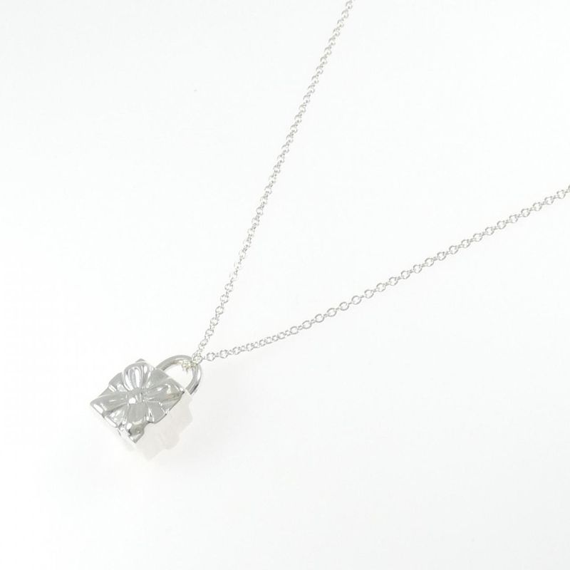 Tiffany & Co Bow Box Necklace
