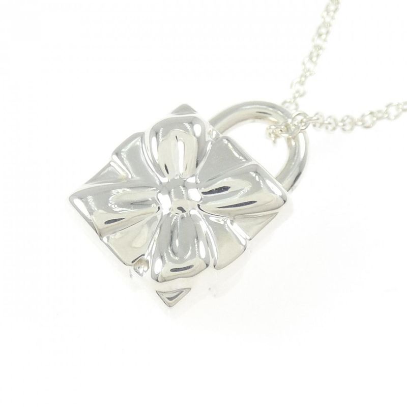 Tiffany & Co Bow Box Necklace