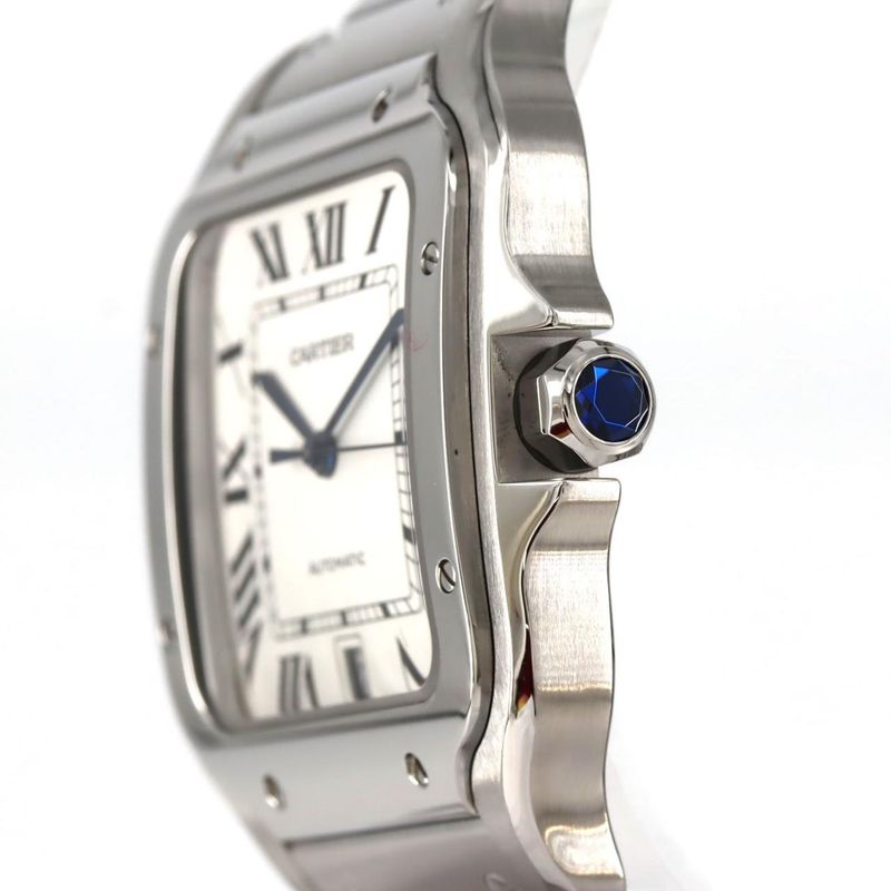 Cartier Santos De Cartier LM Wssa0009 SS Automatic