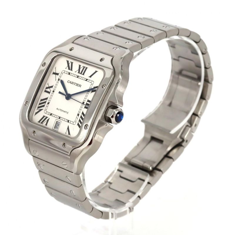 Cartier Santos De Cartier LM Wssa0009 SS Automatic