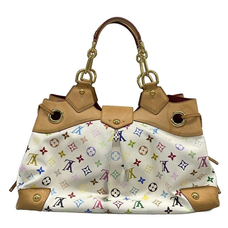 Louis Vuitton Handbag Monogram Multicolor Ursula M40123 Bronze