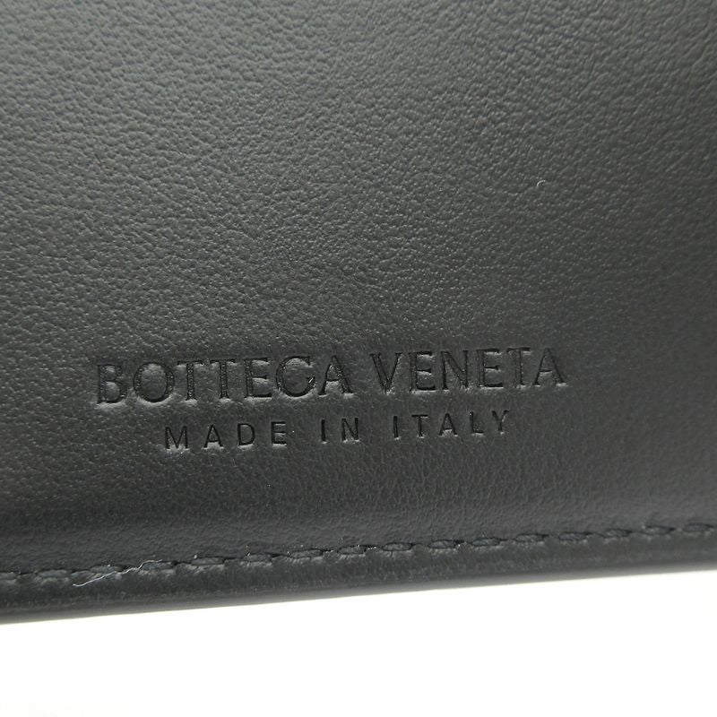 Bottega Veneta Billfold Excellent Condition - 701269 Black And Green Bifold