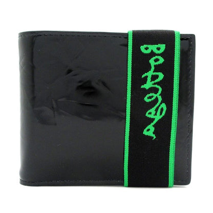 Bottega Veneta Billfold Excellent Condition - 701269 Black And Green Bifold