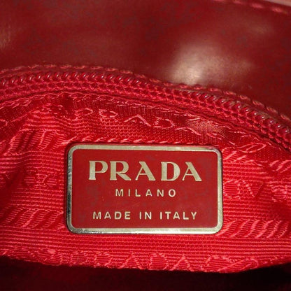 Prada Tote Bag - Beige And Red Mini Bag Leather