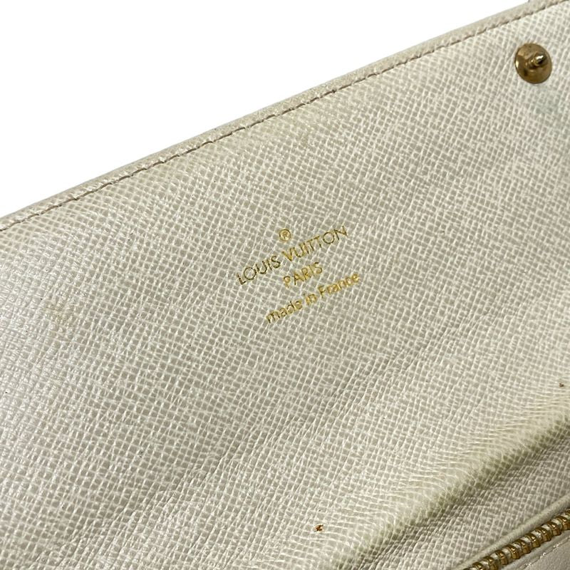 Louis Vuitton Long Wallet Monogram Mini Lin Pochette Porte Monet Carte Cles Di