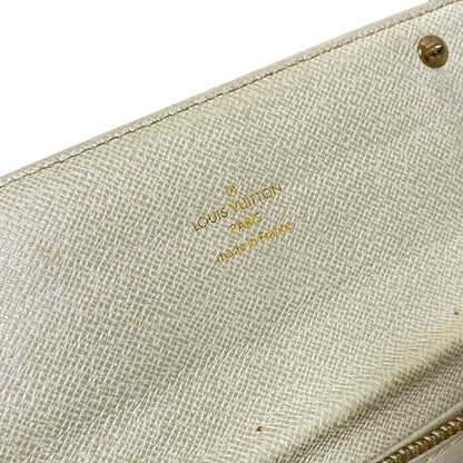 Louis Vuitton Long Wallet Monogram Mini Lin Pochette Porte Monet Carte Cles Di