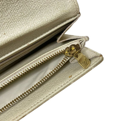 Louis Vuitton Long Wallet Monogram Mini Lin Pochette Porte Monet Carte Cles Di