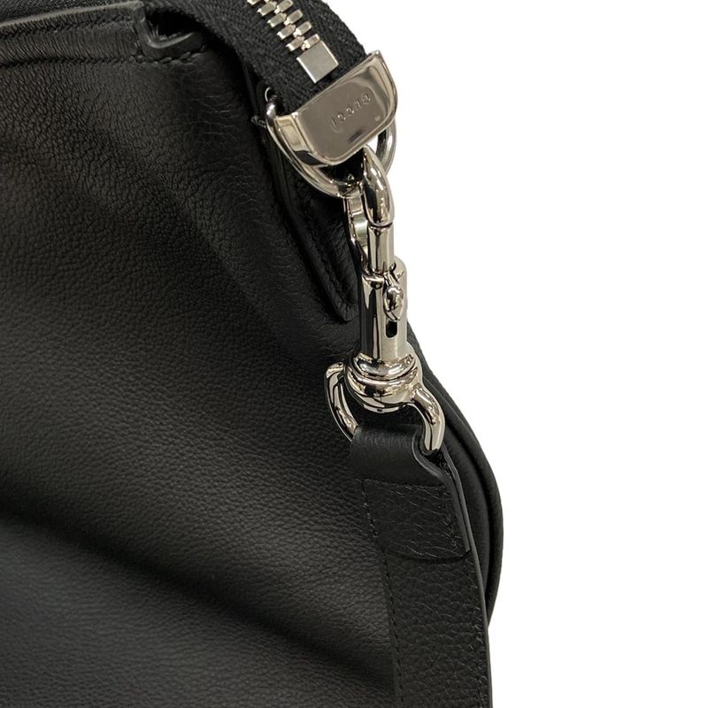 Gucci Shoulder Bag Excellent Condition Sherry 801887 Black Leather