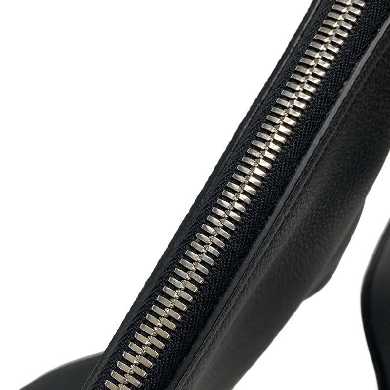 Gucci Shoulder Bag Excellent Condition Sherry 801887 Black Leather