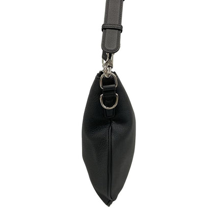 Gucci Shoulder Bag Excellent Condition Sherry 801887 Black Leather