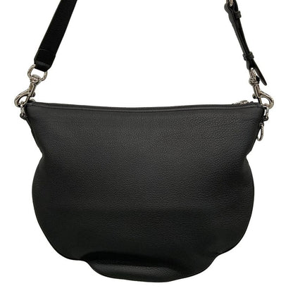 Gucci Shoulder Bag Excellent Condition Sherry 801887 Black Leather