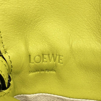 Loewe Shoulder Bag Flamenco Pocket Light Green Phone Pouch Mini Bag Diagonal