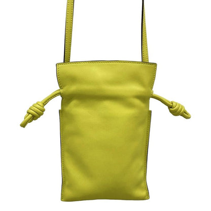 Loewe Shoulder Bag Flamenco Pocket Light Green Phone Pouch Mini Bag Diagonal