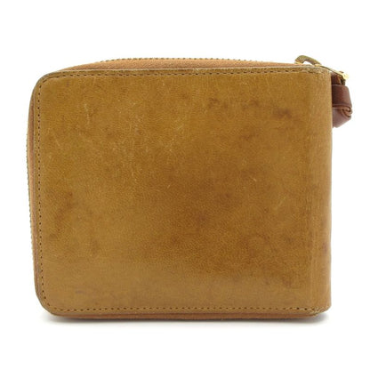 Bottega Veneta Bifold Wallet - Mustard Round Zipper Leather