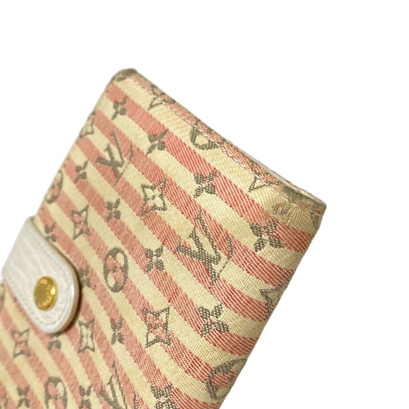 Louis Vuitton Bifold Wallet Monogram Mini Lin Croisette Porte Monebier Viennois
