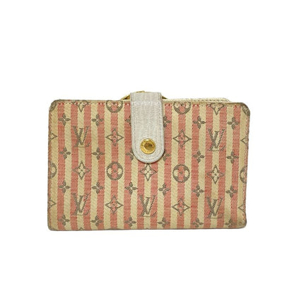 Louis Vuitton Bifold Wallet Monogram Mini Lin Croisette Porte Monebier Viennois