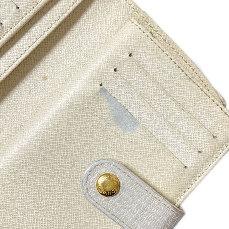 Louis Vuitton Bifold Wallet Monogram Mini Lin Croisette Porte Monebier Viennois