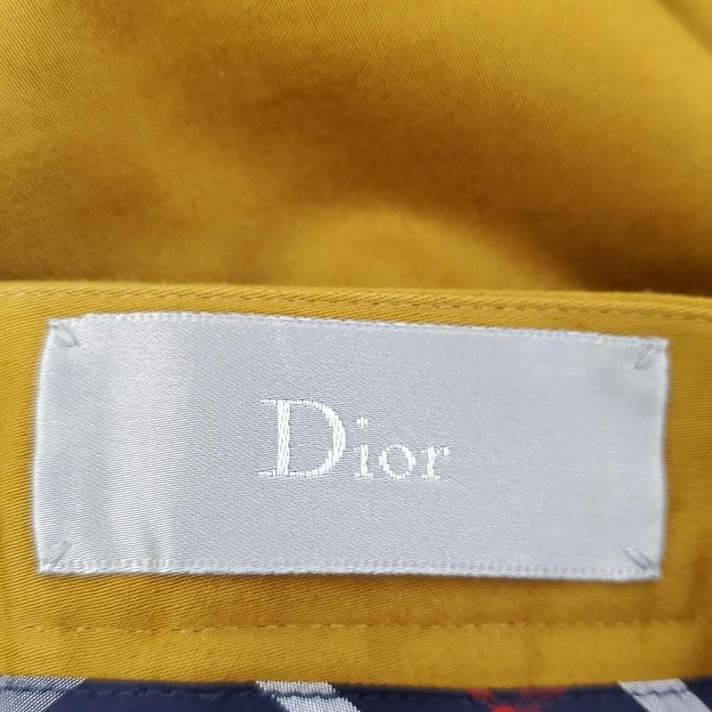 Dior Homme Pants Size 44 M Men's Excellent Condition - 633c164z3416 Dark Yellow