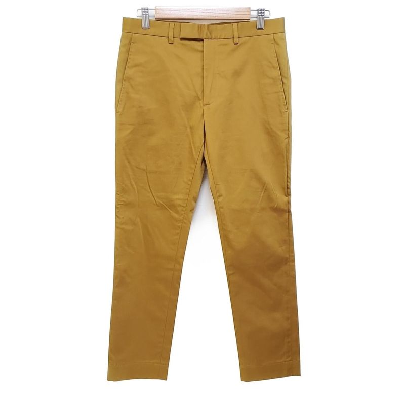 Dior Homme Pants Size 44 M Men's Excellent Condition - 633c164z3416 Dark Yellow