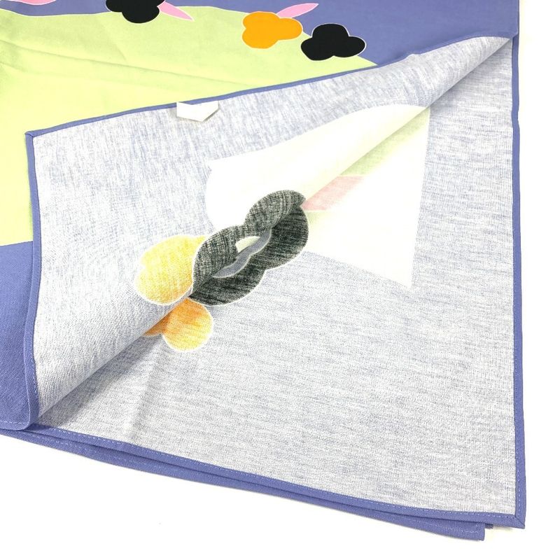 Chanel Towel Interior CC Coco Mark Logo Cotton Purple