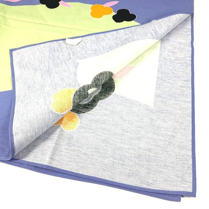 Chanel Towel Interior CC Coco Mark Logo Cotton Purple