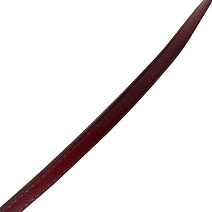 Bottega Veneta Shoulder Bag Intrecciato Bordeaux Leather