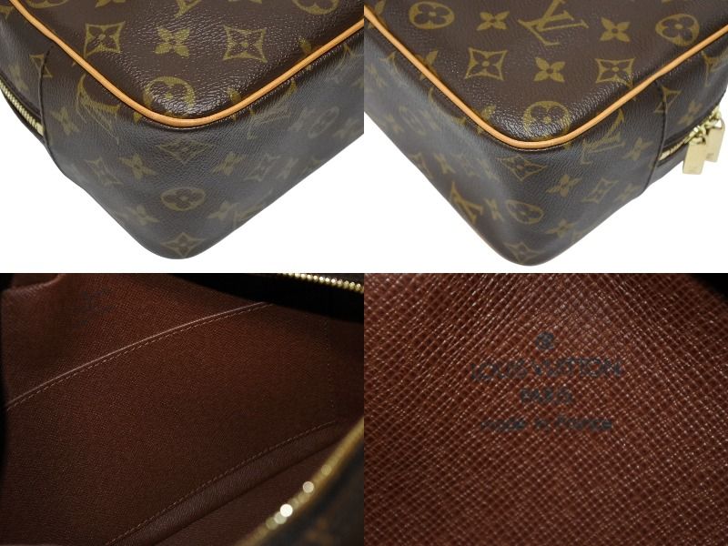 Louis Vuitton Bag Cite MM Monogram Brown — view 8