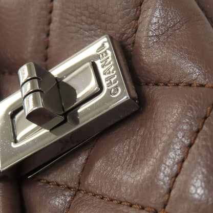 Chanel Chain Shoulder Matelasse Silver Hardware Handbag Lambskin Women