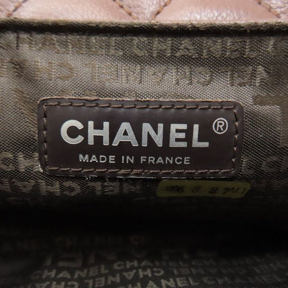 Chanel Chain Shoulder Matelasse Silver Hardware Handbag Lambskin Women