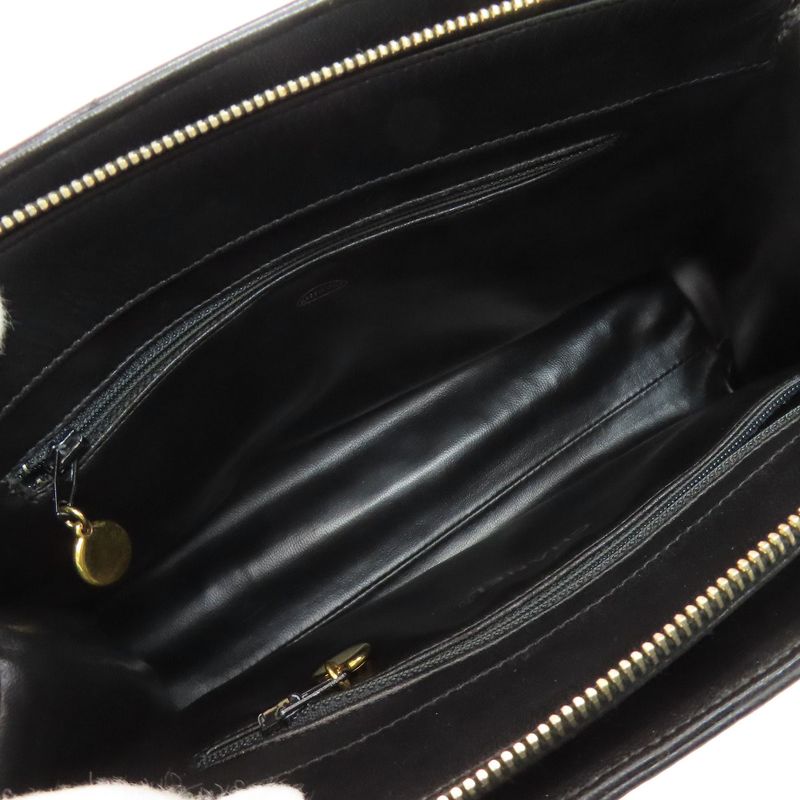 Chanel V-stitched Gold Hardware Handbag Lambskin Ladies