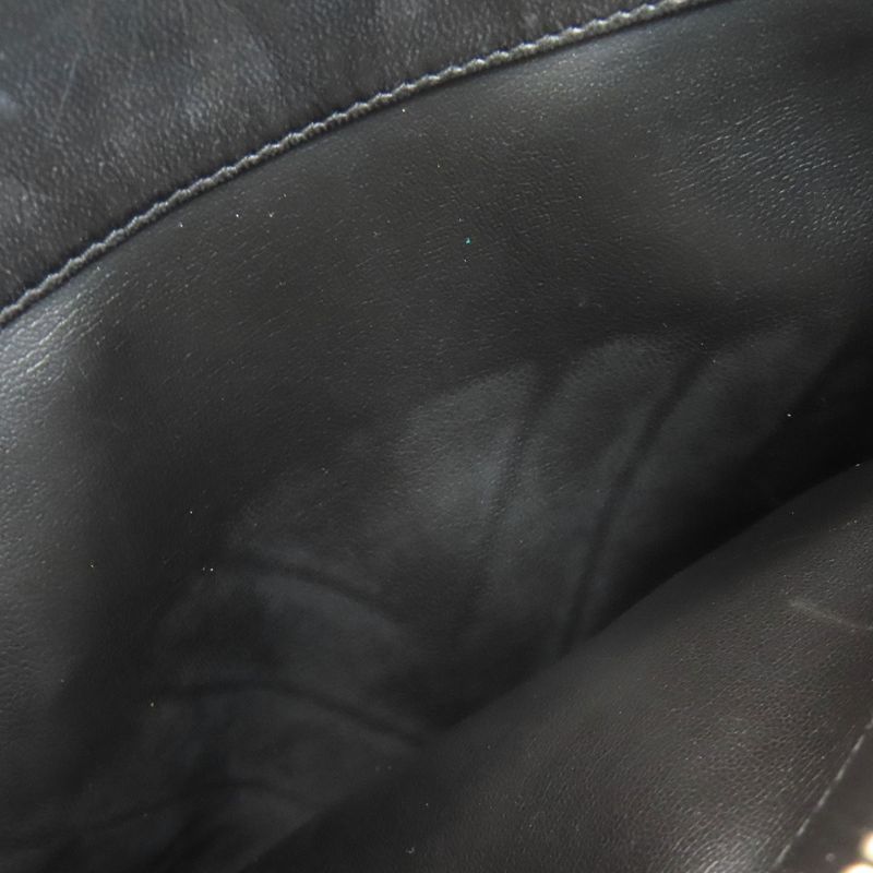 Chanel V-stitched Gold Hardware Handbag Lambskin Ladies