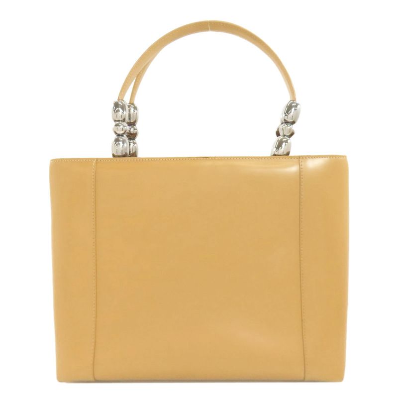 Christian DIOR Maris Pearl 2WAY Handbag Leather Women