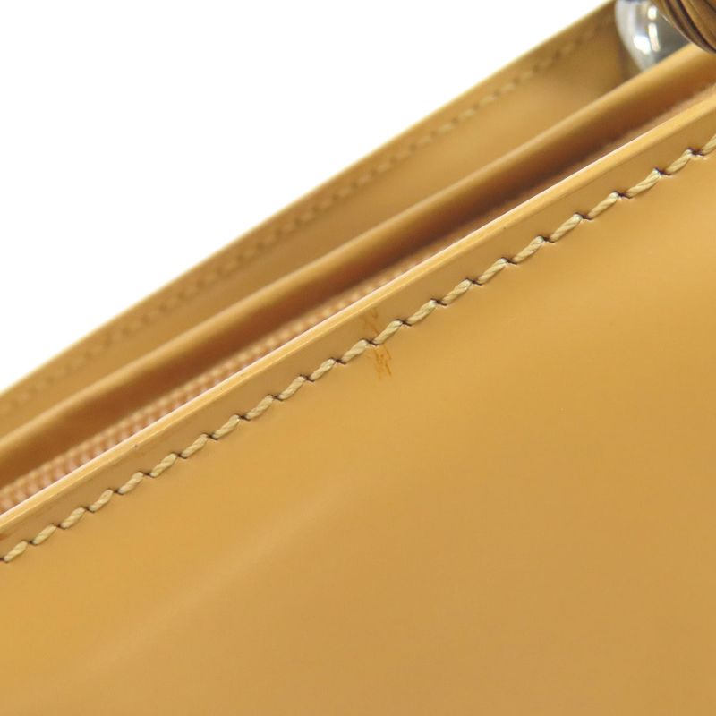 Christian DIOR Maris Pearl 2WAY Handbag Leather Women