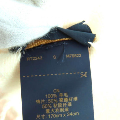 Louis Vuitton 2023 M79522 100% Wool LV Escential Precious Dragon Fringe Scarf