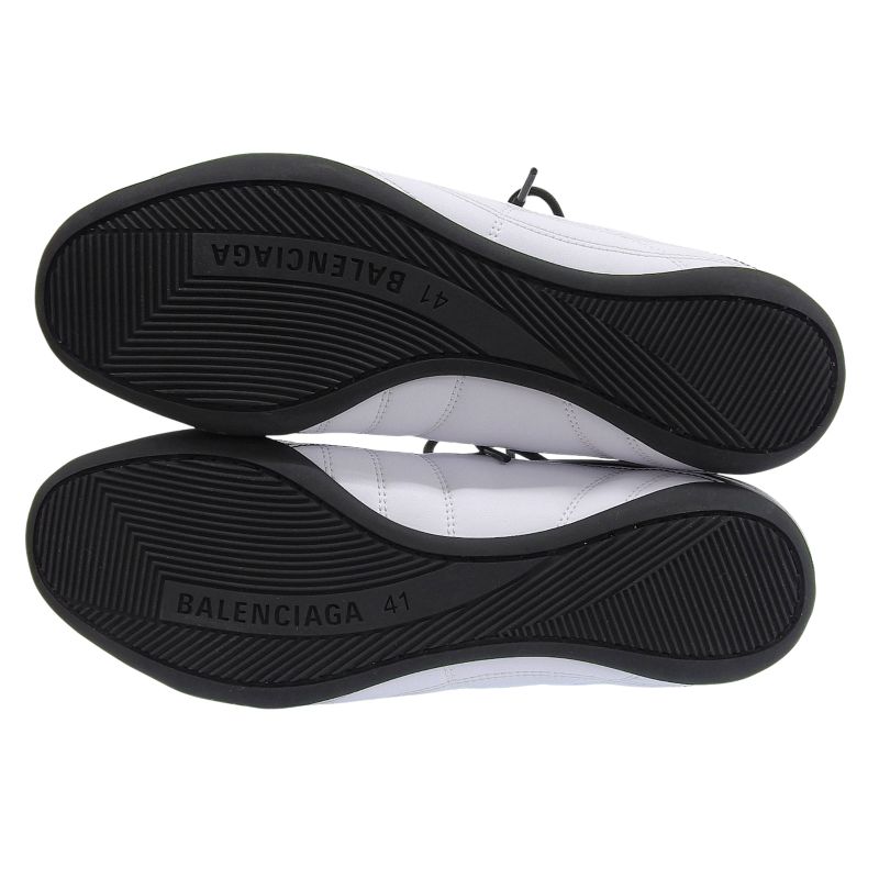 ▲balenciaga 617540 ZEN Sneaker Low Cut Sneakers Shoes White Black 27 With Box