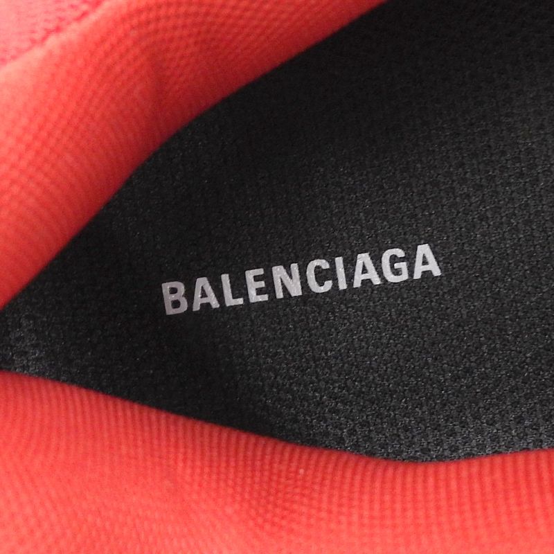 ▲balenciaga 516440 Triple S Mesh Used Leather Sneakers Red Black 41 With Box