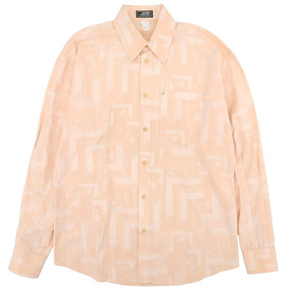 ▲gianni Versace Gianni Versace 100% Cotton Vintage Total Medusa Hardware Long