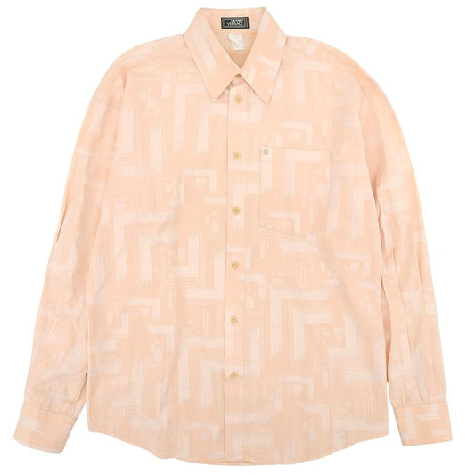 ▲gianni Versace Gianni Versace 100% Cotton Vintage Total Medusa Hardware Long