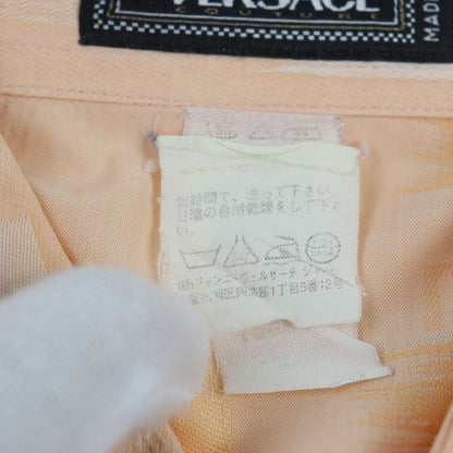 ▲gianni Versace Gianni Versace 100% Cotton Vintage Total Medusa Hardware Long