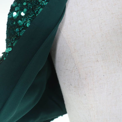 Gucci 653449 Sequin Embellished Short Sleeve Bolero Jacket Green XXS Hanger
