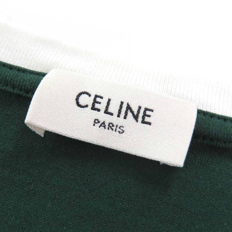 Celine Rx04b671q Celine Blason Edit Period Triomphe Cotton Jersey Regular Short