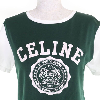 Celine Rx04b671q Celine Blason Edit Period Triomphe Cotton Jersey Regular Short