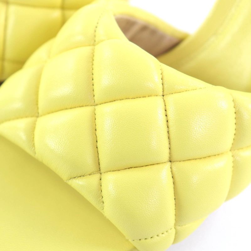 ◇bottega Veneta Bottega Veneta 592015 Quilted Padetto Leather Sandals Mules